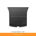 Extended Floor Mats for Tesla Model Y 2025+ Juniper 2025 All-Weather TPE Lengthen and Widen Waterproof Non-Slip Cargo Liners