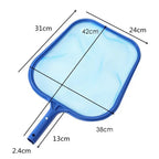 Telescopic Pond Bathtub Pool Cleaning Nets Debris Salvage Mesh Swimming Pool Cleaner Skimmer Leaf Catcher Net Bag with Rod