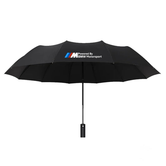 BMW M Motorsport Auto Folding Windproof Car Sunshade Umbrella | AlluCanFind