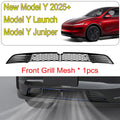 For Tesla Model 3 Y Juniper 2025-2021 Lower Bumper Anti Insect Net Anti-dustproof Air Vent Grille Cover Insect-proof Front Inlet