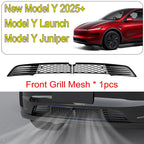 For Tesla Model 3 Y Juniper 2025-2021 Lower Bumper Anti Insect Net Anti-dustproof Air Vent Grille Cover Insect-proof Front Inlet