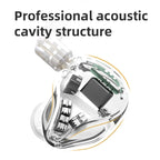 KZ ASX Headset 20 BA Units HIFI Bass In Ear Monitor balanced armature Earphones Noise Cancelling Earbuds Sport