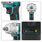 2000N.M High Torque Brushless Electric Impact Wrench Cordless 1/2" Wrench Drill Car Repair Power Tool For Makita 18V Battery