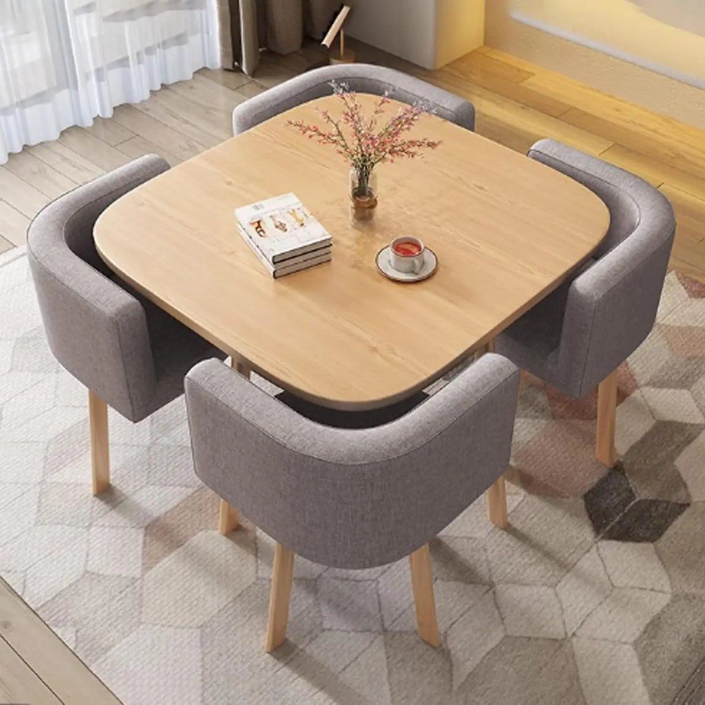 Modern Round/Square Dining Table Set