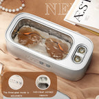 Ultrasonic Cleaning Machine High Frequency Cleaner Double Bin Vibration Full Cleaning Jewelry Household Adjustable CleanerNew