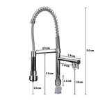 KIT CUBA DOUBLE GOURMET STAINLESS STEEL WITH ACCESSORIES 78X43CM + GOURMET TAP ELEGANT AND FUNCTIONAL MONOCOMMAND