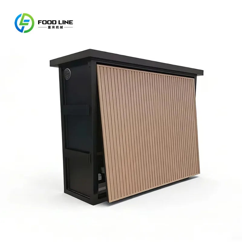 Customized Modular Outdoor Kitchen Island Set with BBQ, Cabinets and Pod - Complete Outdoor Kitchen for Garden and Patio Use