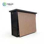 Customized Modular Outdoor Kitchen Island Set with BBQ, Cabinets and Pod - Complete Outdoor Kitchen for Garden and Patio Use