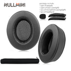 NullMini Replacement Earpads For Logitech G Pro X Headphone Cooling Gel Earmuffs Ear Cover Headband HeadBeam