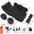 Upgraded Inflatable Travel Mattress for Car - SUV Air Bed with Flocking Surface - Portable Camping Mat for Home, Outdoor & Road