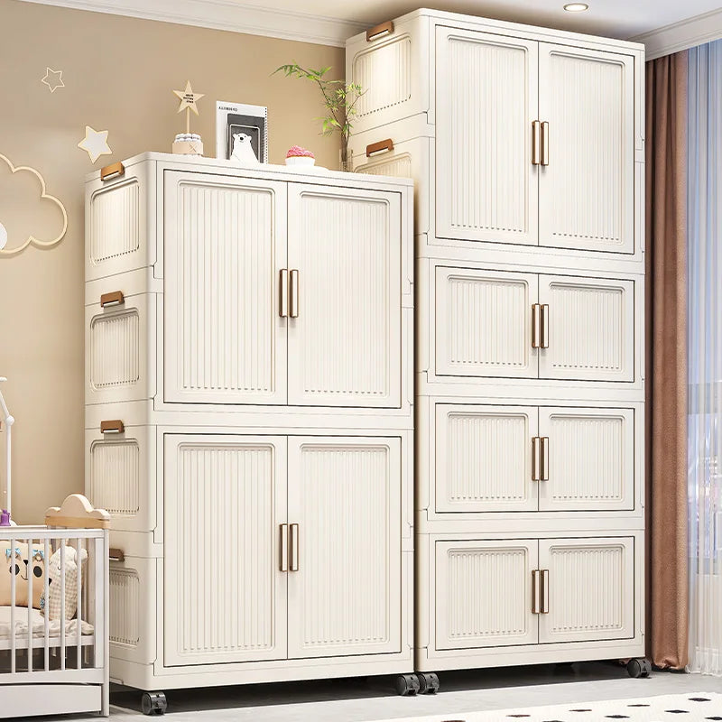 Modular Cheap Wardrobe Drawers Filing Simple Cabinet Dining Display Minimalist Makeup Wardrobe Nordic Baby Ropero Home Furniture