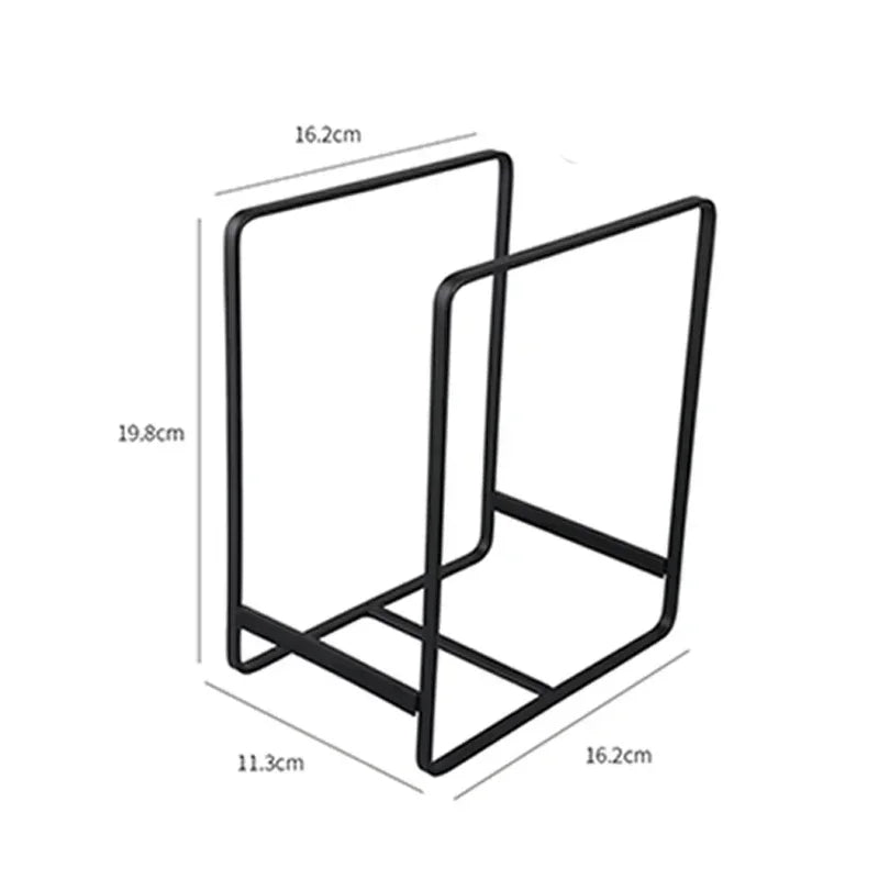 Stainless Steel Kitchen Cabinet and Storage Shelf Vertical Cookings Utensil Holder Organizer Plates Bowls Cups Home Accessories