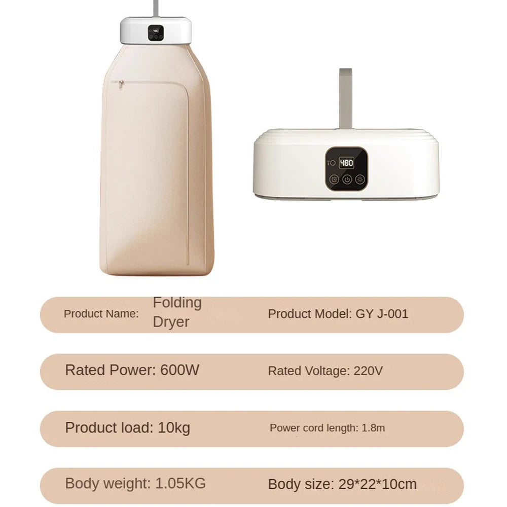 Remote Control Multifunctional Dryer Electric Clothes Home Cabinet Flo