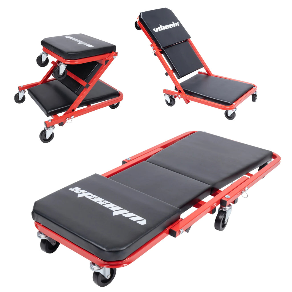 Foldable Garage Creeper Z Seat