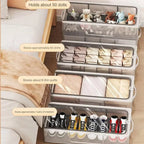 PVC Shoe Storage Foldable Shoes Bags Large Capacity Portable Space Saving Shoes Dust-proof Water-proof Transparent Storage Box