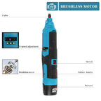 Cordless Electric Engraver Carving Electric Drill Engraving Machine Grinding Polishing Mini Rotary Tool 6 Variable Speed