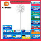 XIAOMI MIJIA Smart DC Inverter Floor Fan 1X Upgrade With 7-Blade,140° Wide-Angle Airflow,Low 25.6dB Noise,Wired Fan With Adapter