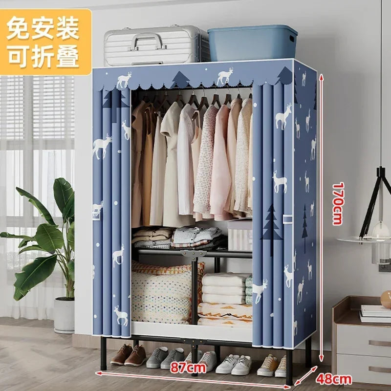 Storage Locker Dressers Folding Portable Cabinets Living Room Garden Furniture Set Clothes Closet Wardrobe Organizers Versatile