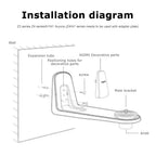 Wall mount Bracket for XGIMI projector Accessories Adjustable Angle for Changhong M4000, Dangbei mars pro. Xiaomi projector