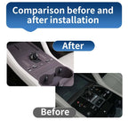 For Byd Song Plus Seal U Dmi Ev 2025 Car Central Control Gear Wireless Water Cup Silicone Mat Waterproof Protector Pad Anti-slip