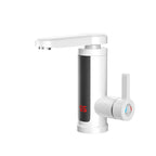 Electric Instant Heater Faucet Tankless Hot Water Heater Tap , Electric Hot Water Tap, LCD Temperature Display, 360 ° Mixed