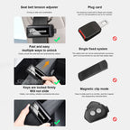 Car Safety Belt Fixator Clamp Seat belt clip limiting stopper Mazda 3 5 6 Axela Atenza Demio MX5 BT50 CX30 CX3 CX5 CX7 CX8 CX9
