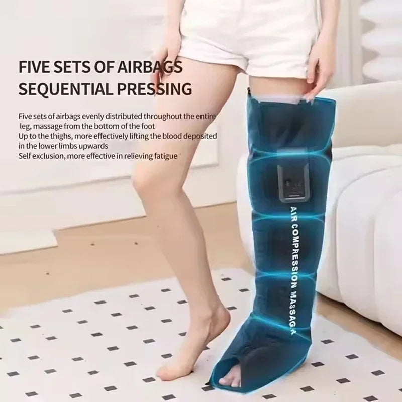 Professional pneumatic leg massagers promote leg relaxation and massage the thighs, calves, and feet. Massage boots unit price.