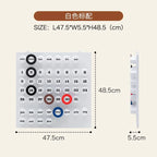 Euroway Ringdate Calendar Medieval Creative Perpetual Calendar Celebrity Home Decor Ornament Props Ultra-thin Plastic-CN