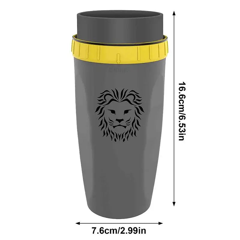 300ml Twizz Travel Mug Cup Non Spill Cup Twistable Water Cup Coffee Milk Aperture Mug with Straw Leakproof Thermal Cup Portable