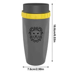 300ml Twizz Travel Mug Cup Non Spill Cup Twistable Water Cup Coffee Milk Aperture Mug with Straw Leakproof Thermal Cup Portable