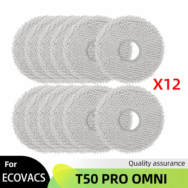 Fit For ECOVACS DEBOT T50 PRO OMNI Replacement Parts Accessories Main Side Brush Hepa Filter Mop Cloth Dust Bag