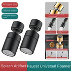 Kitchen kitchen basin pool all copper faucet universal anti-splash head universal joint can rotate shower bubbler