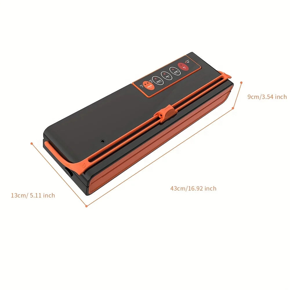 AGASHE Food Vacuum Sealer Machine,Degasser vacuum packer for products with Cutter,Double Pump Air packaging machine For kitchen