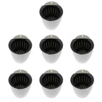 7 Pcs Flowerpot Pots Wall-mounted Self Watering Plastic Planters for Plants
