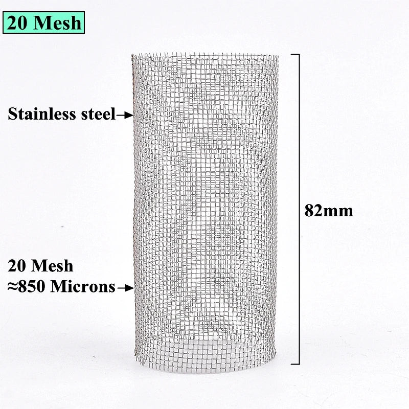1~5Pcs 10 Mesh-200 Mesh Filter Net Garden Watering Filter Domestic Kitchen Purification Water impurities Filter Accessories