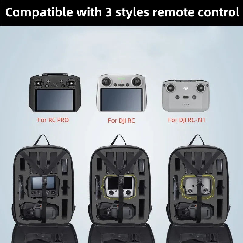 Drone Backpack Hardshell Waterproof Bag Battery for DJI RC /RC PRO Remote Control Bag for DJI Mavic 3 /Mavic 3pro /Classic Drone