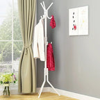 Household Wrought Iron Multifunctional Coat rRack Color Fashion Hanger Creative Clothes Rack Floor Bedroom Home Simple
