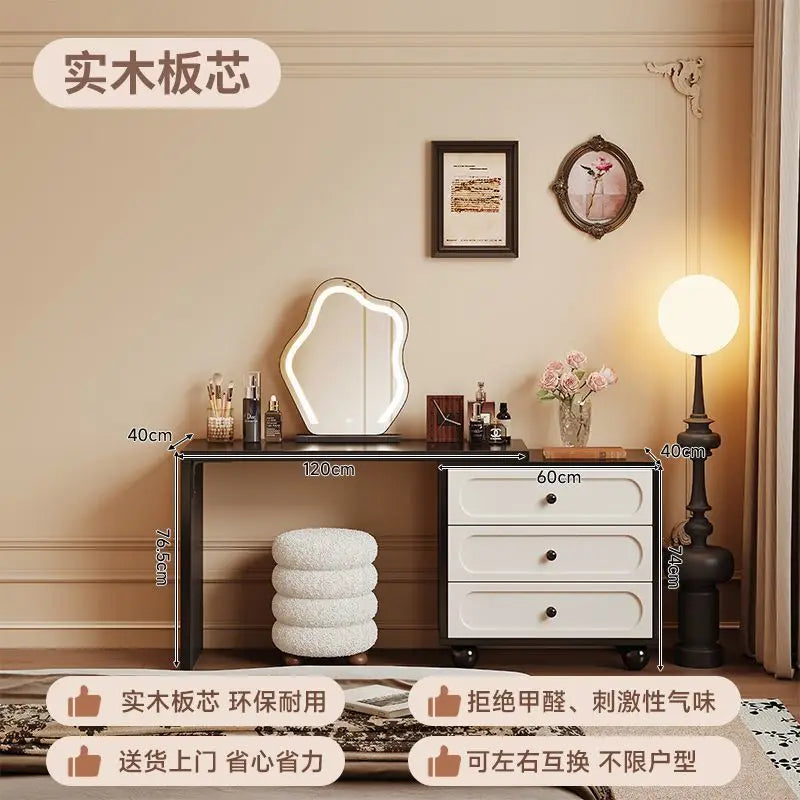 Corner dresser chest integrated antique modern bedroom simple bedside cabinet new retro makeup table