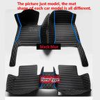 Car Floor Mat For Custom For Haval H6 2023 Automobile Rugs Non-Slip Leather Man Full Set Luxury Woman Foot Pads Auto Accessory