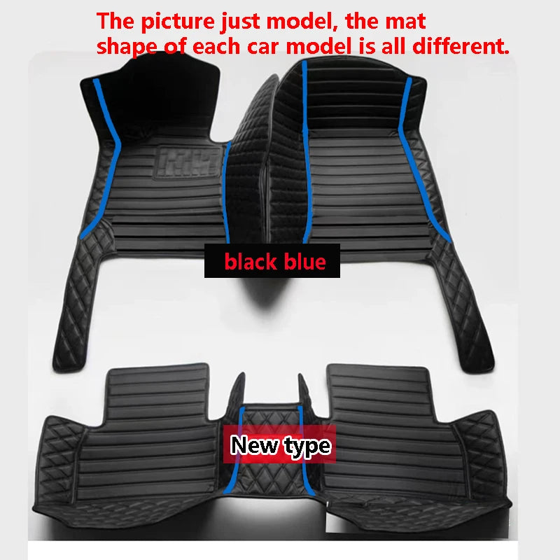 Car Floor Mat For Custom For Haval H6 2023 Automobile Rugs Non-Slip Leather Man Full Set Luxury Woman Foot Pads Auto Accessory