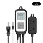 WiFi Digital Temperature Thermostat Outlet Plug Heating Cooling Mode Carboy Aquarium Home Brewing Tuya Smart Life App Control