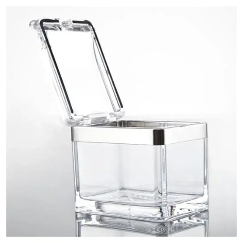 Kitchen Supplies Acrylic Seasoning Box Spice Jar Set Condiment Cruet Bottle Kitchen Organizer and Storage Container