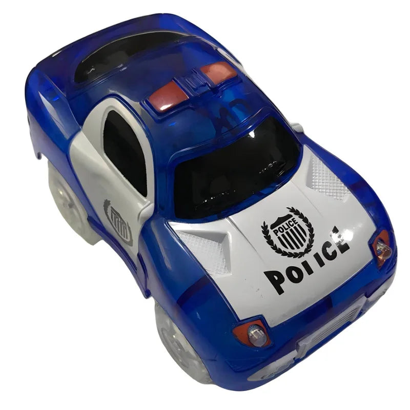 Electric Noctilucent assembly Track Toy Car Set for Kids - City Engineering Mini Car Puzzle - Boys Gift Track car