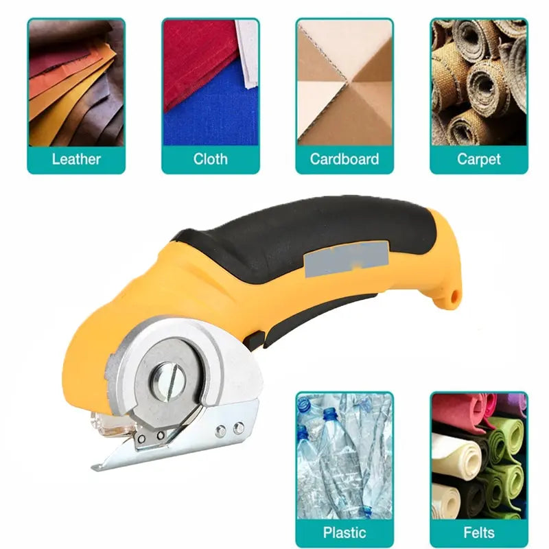 Cordless Electric Scissors Multi Electric Cutter Shear For Cardboard Leather Fabric Cloth SewingCarpet Electric Cutting Tool 4v