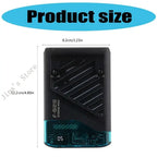 Wearable Belt Fan Portable Clip Fan 4000mAh Travel Fan ABS Texture Wai