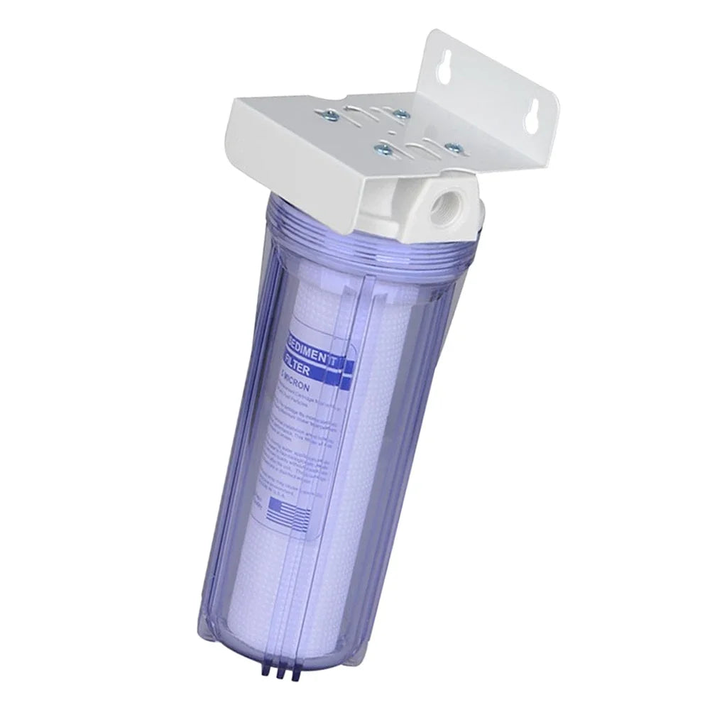 10-inch whole house single-stage water filter pp cotton gradient precipitation kitchen front water purifier 1/41/2'' water inlet