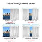 Aqara Smart Electric Curtain Track included C3 Motor Zigbee 3.0 Super Silent Private Custom Curtain Rail Set Control System