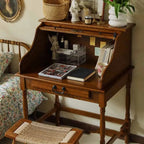 Girl Bedroom Dresser Eithe Drawers Box Stool Women Small Hotel Dressing Table Storage Makeup Wooden Comoda Pra Quarto Furniture