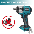 500N.m Brushless Impact Wrench 1/2 Inch Cordless Rechargeable Electric Wrench Home Power Tool For Makita 18V Battery(No Battery）