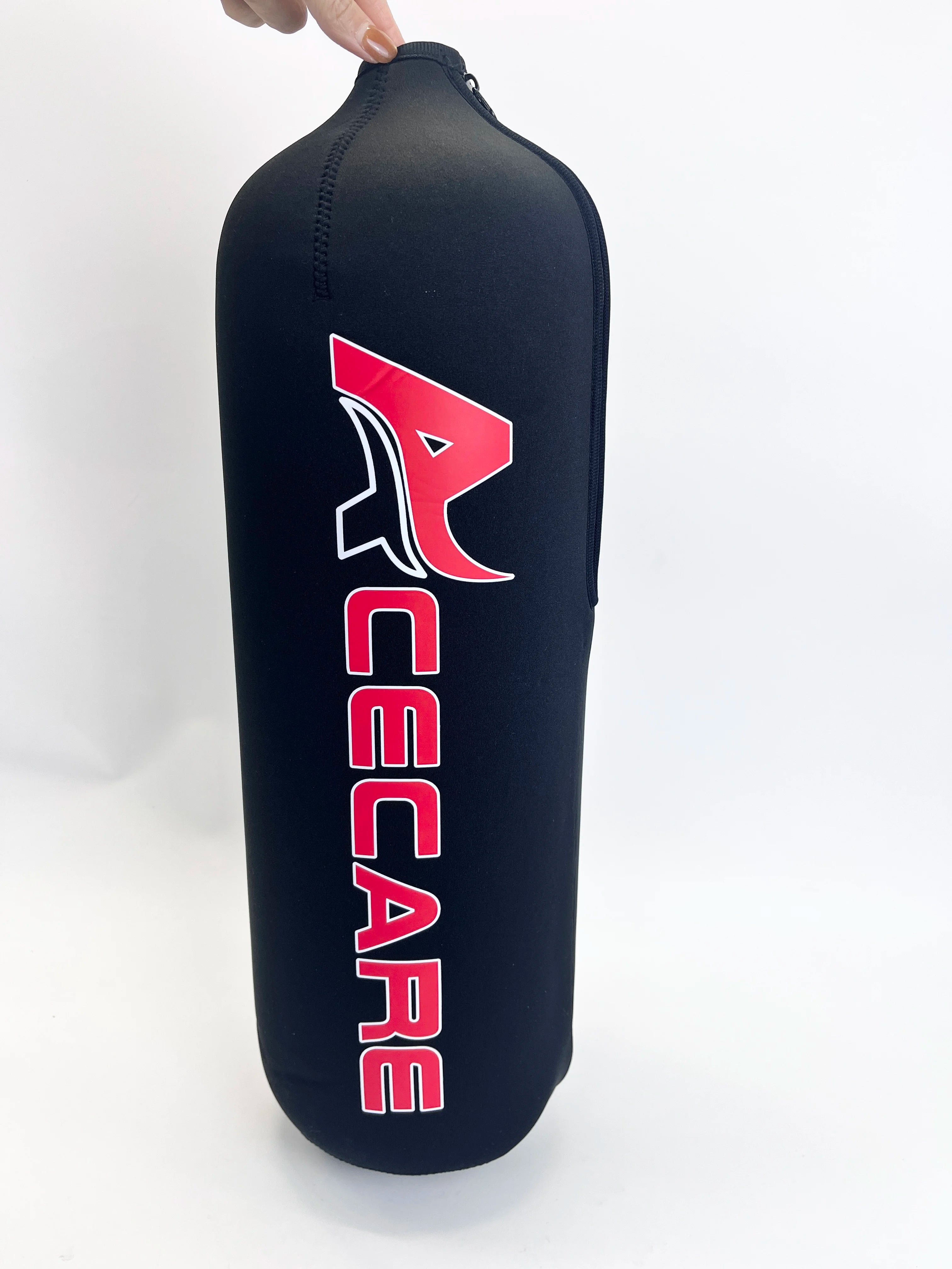 ACECARE Black Scuba Diving Tank Protective Case Cover Waterproof For 6.8L/9L Carbon Fiber Cylinder No Bottle